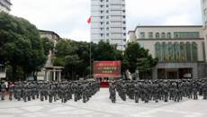 挥洒激情，绽放青春——广西艺术学校2021级新生军训会操汇演暨军训闭幕