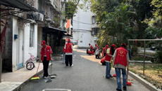 我校学生会开展学雷锋志愿服务活动